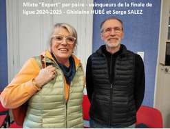 Ligue - 16/02/2025 - Mixte par paires Expert - 1ers