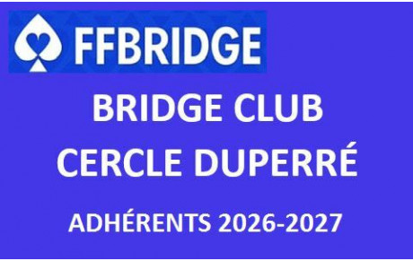 Tout le Duperré 2026-2027